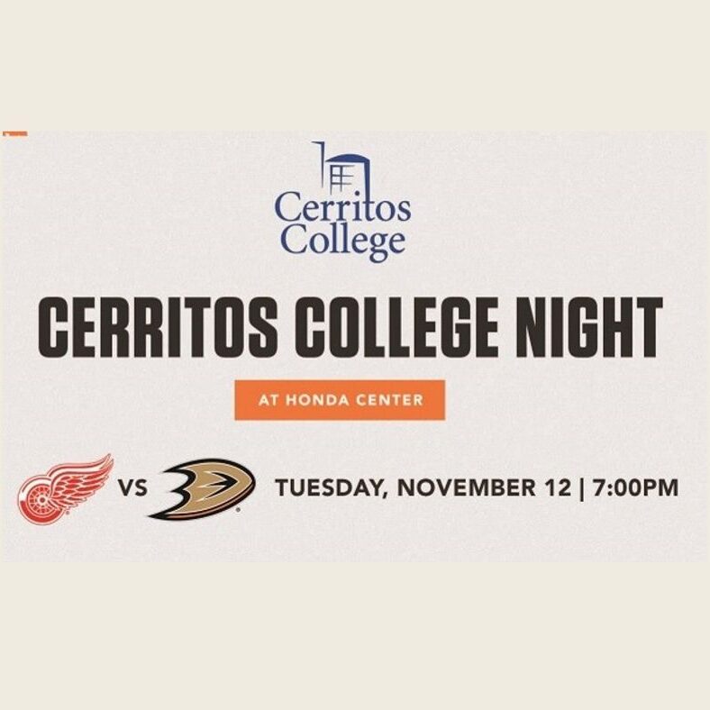 Cerritos College Night at Honda Center