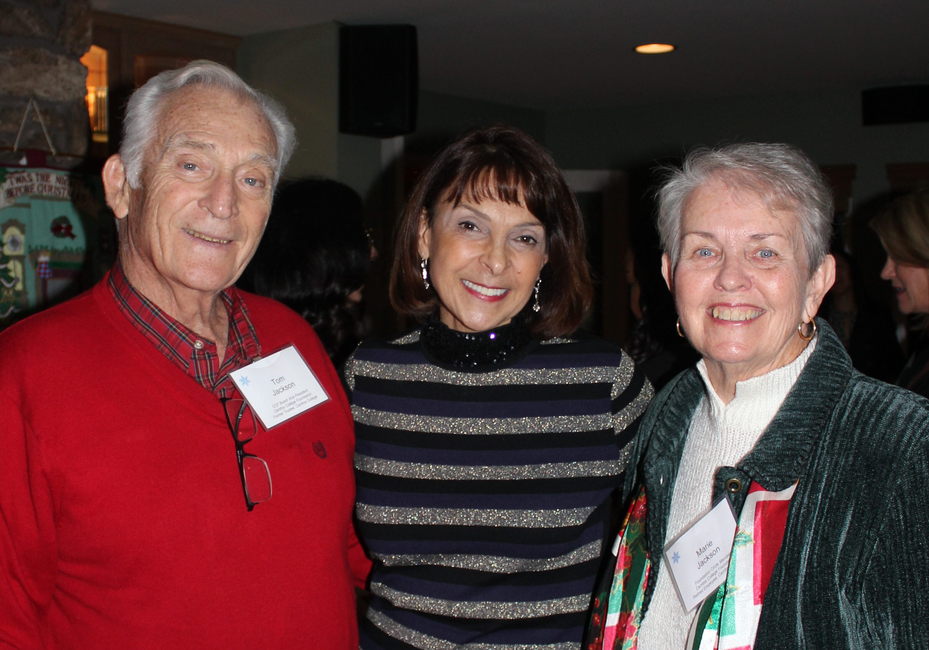IMG_4393 Tom Jackson, Clara Potes-Fellow, and Marie Jackson